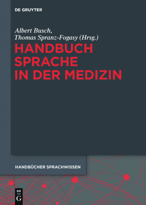 Cover image for book Handbuch Sprache in der Medizin