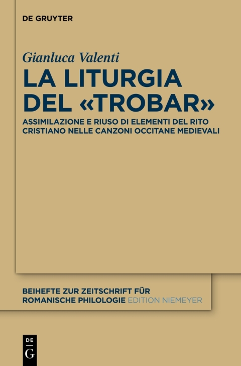Cover image for book La liturgia del «trobar»