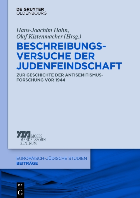 Cover image for book Beschreibungsversuche der Judenfeindschaft