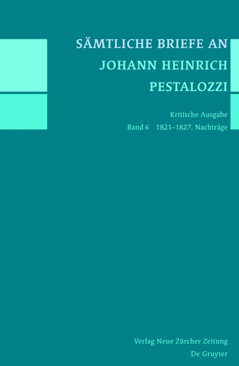 Cover image for book 1821-1827, Nachträge