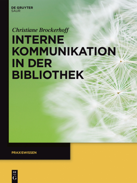 Cover image for book Interne Kommunikation in der Bibliothek