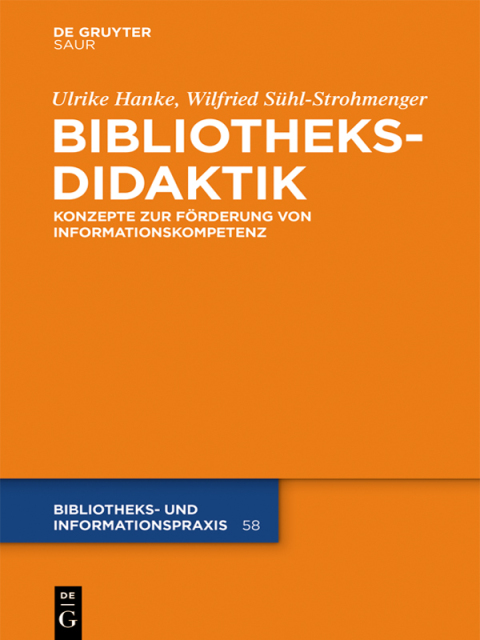 Cover image for book Bibliotheksdidaktik