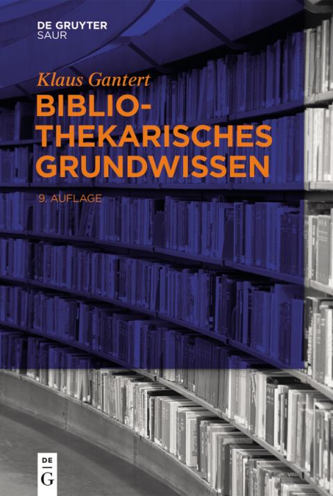 Cover image for book Bibliothekarisches Grundwissen