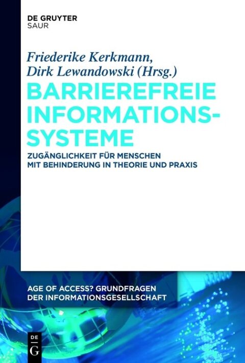 Cover image for book Barrierefreie Informationssysteme