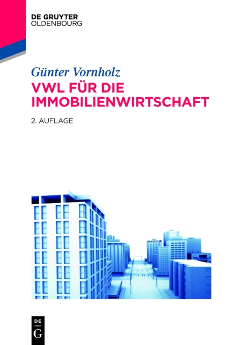 Cover image for book VWL für die Immobilienwirtschaft