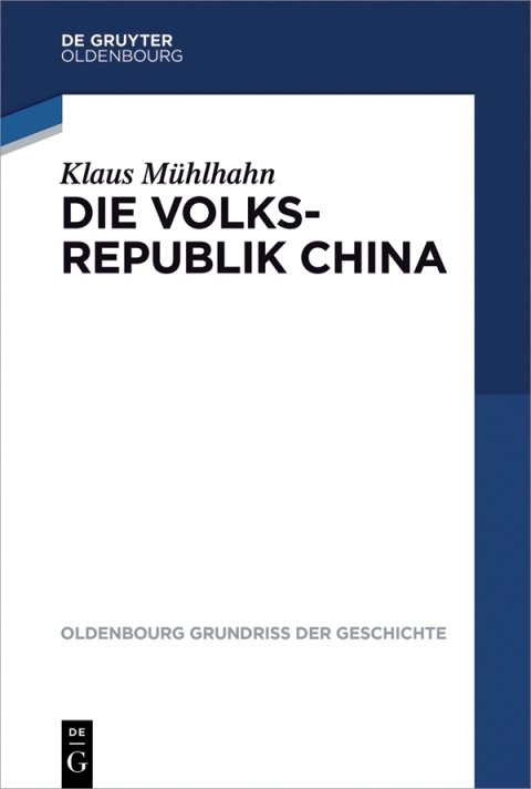 Cover image for book Die Volksrepublik China