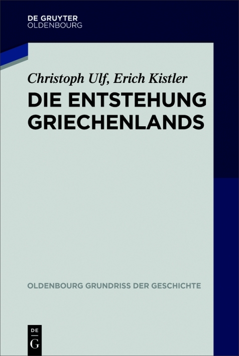 Cover image for book Die Entstehung Griechenlands