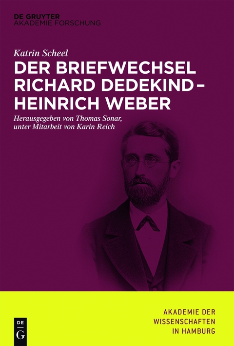 Cover image for book Der Briefwechsel Richard Dedekind – Heinrich Weber
