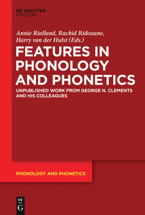 Cover image for book Features in Phonology and Phonetics