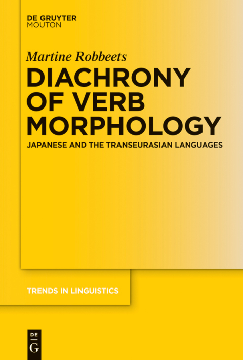 Cover image for book Diachrony of Verb Morphology