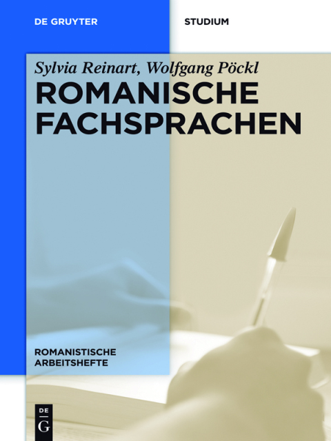 Cover image for book Romanische Fachsprachen