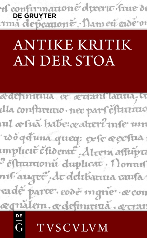 Cover image for book Antike Kritik an der Stoa