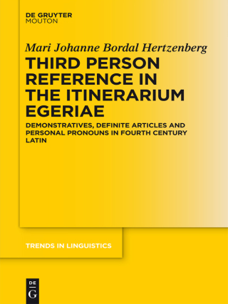 Third Person Reference in Late Latin