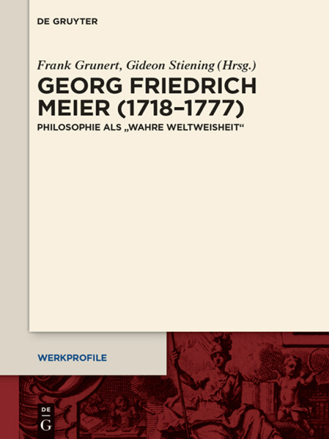 Cover image for book Georg Friedrich Meier (1718–1777)