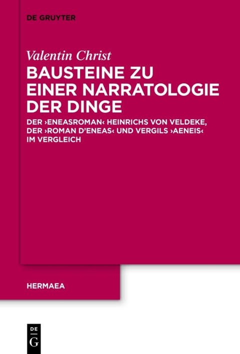 Cover image for book Bausteine zu einer Narratologie der Dinge