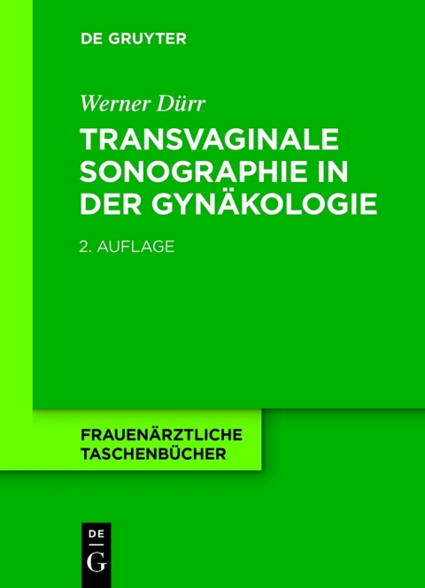 Cover image for book Transvaginale Sonographie in der Gynäkologie
