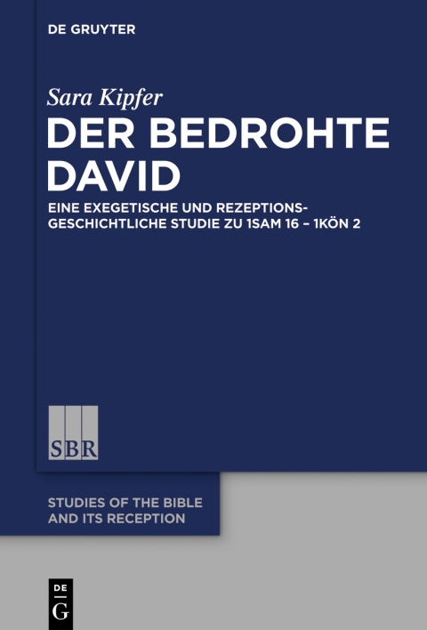 Cover image for book Der bedrohte David