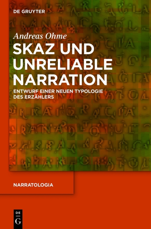 Cover image for book Skaz und Unreliable Narration