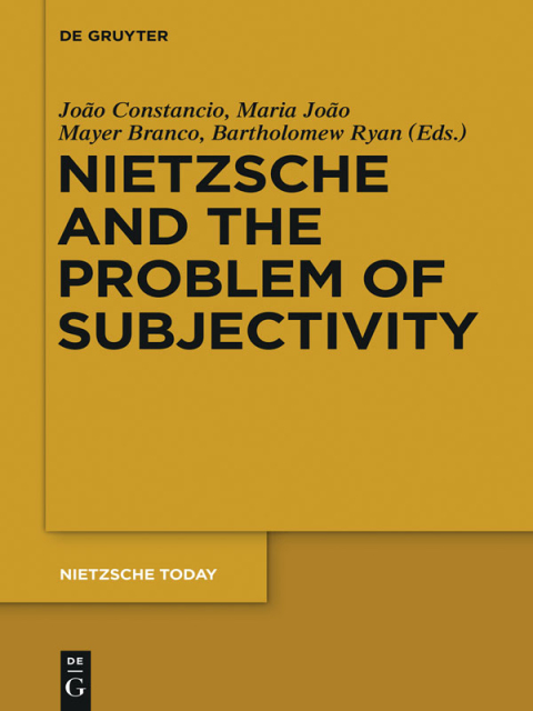Cover image for book Nietzsche and the Problem of Subjectivity
