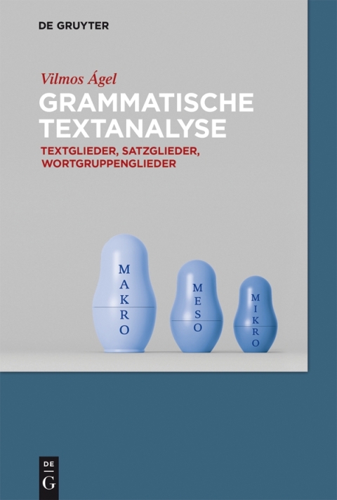 Cover image for book Grammatische Textanalyse