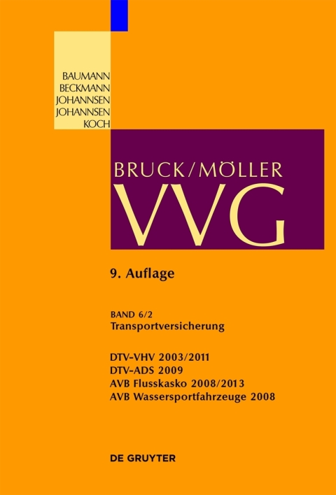 Cover image for book Transportversicherung §§ 130-141