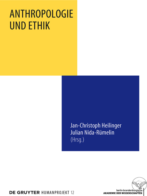 Cover image for book Anthropologie und Ethik
