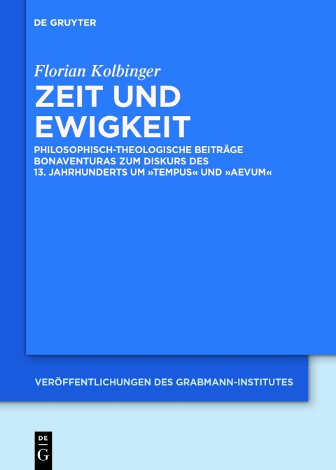 Cover image for book Zeit und Ewigkeit