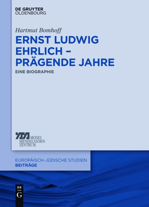 Cover image for book Ernst Ludwig Ehrlich – prägende Jahre