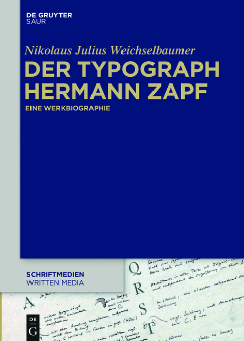 Cover image for book Der Typograph Hermann Zapf
