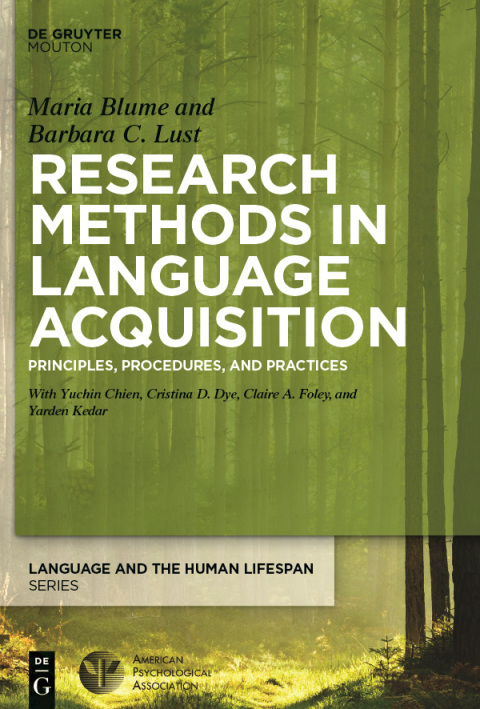 Cover image for book Research Methods in Language Acquisition
