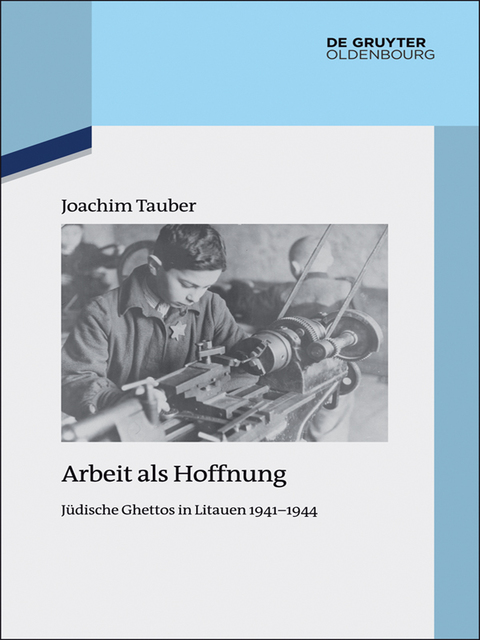 Cover image for book Arbeit als Hoffnung