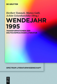 Cover image: Wendejahr 1995 1st edition 9783110419962
