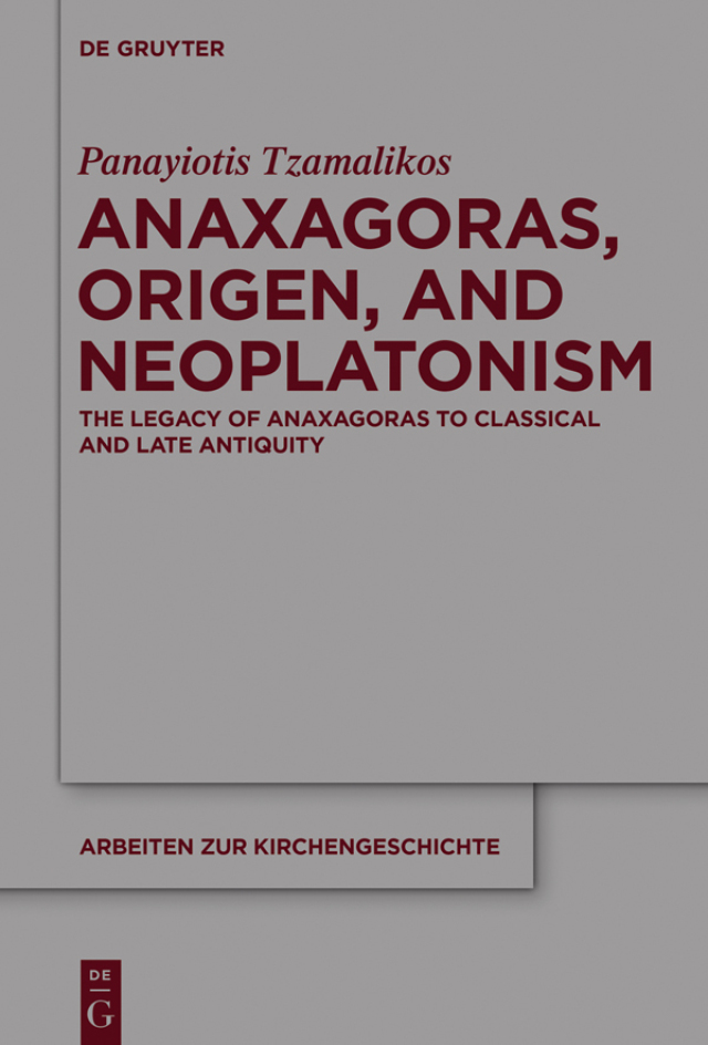 Anaxagoras, Origen, and Neoplatonism