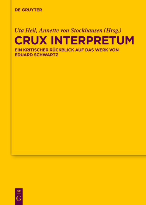 Cover image for book Crux interpretum