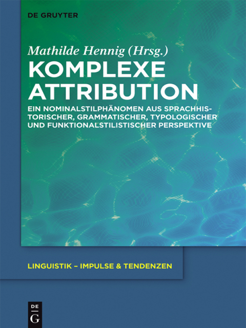 Cover image for book Komplexe Attribution