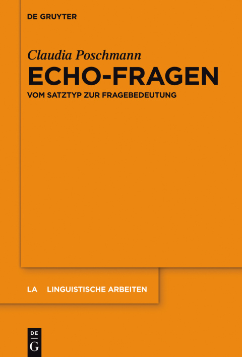 Cover image for book Echo-Fragen
