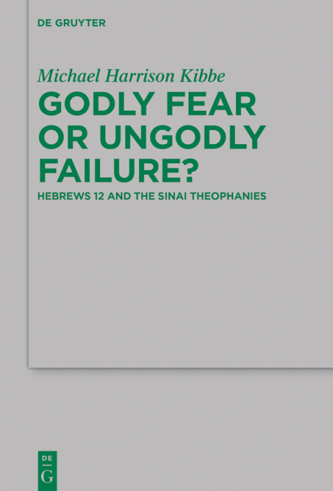 Cover image for book Godly Fear or Ungodly Failure?