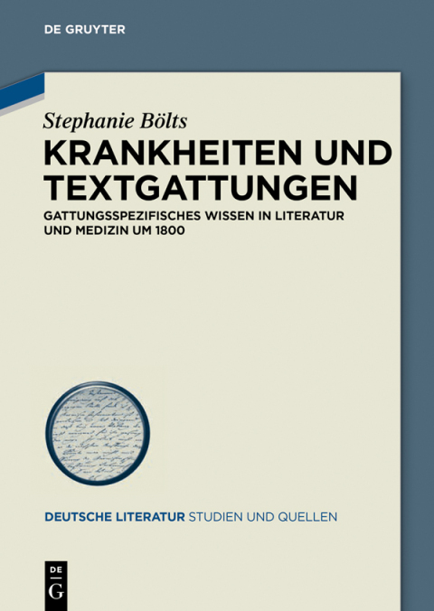 Cover image for book Krankheiten und Textgattungen