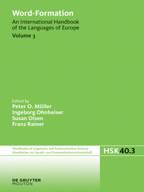 Cover image for book Word-Formation