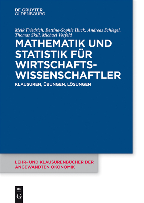 Cover image for book Mathematik und Statistik für Wirtschaftswissenschaftler