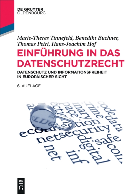 Cover image for book Einführung in das Datenschutzrecht
