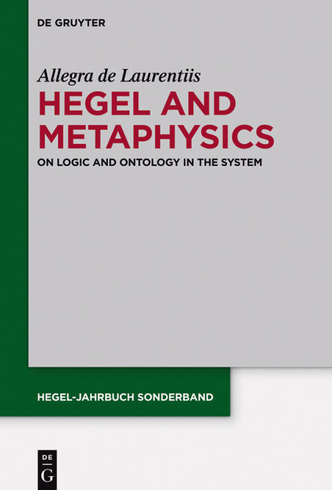 Cover image for book Hegel and Metaphysics