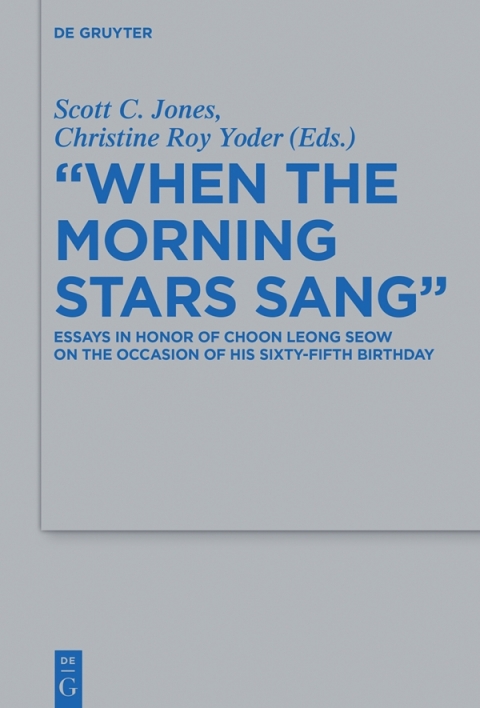 \"When the Morning Stars Sang\" 
