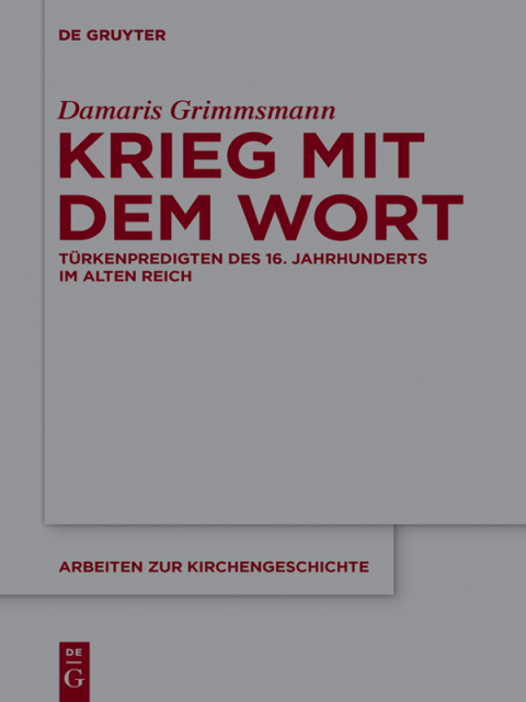 Cover image for book Krieg mit dem Wort