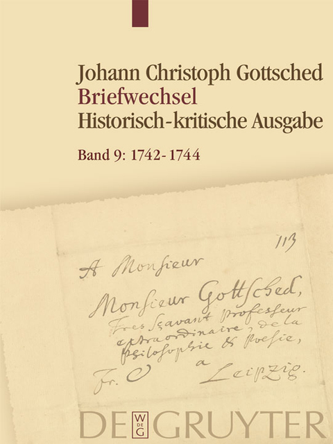 Cover image for book November 1742 – Februar 1744