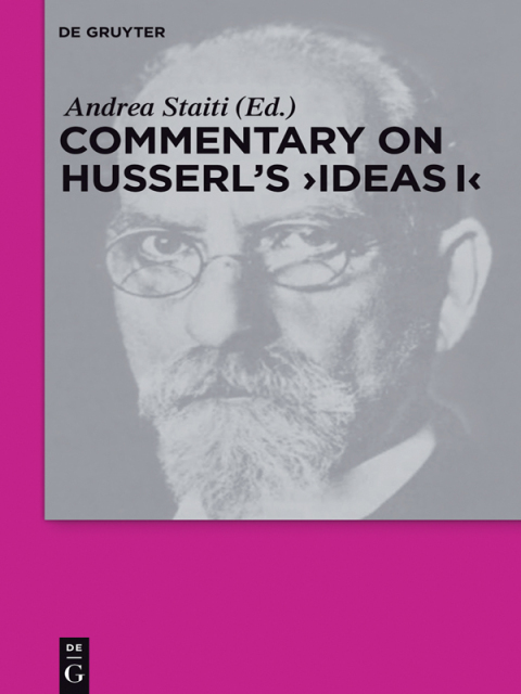 Cover image for book Commentary on Husserl's "Ideas I"