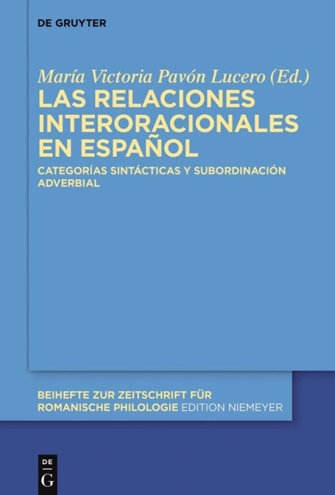 Las relaciones interoracionales en español