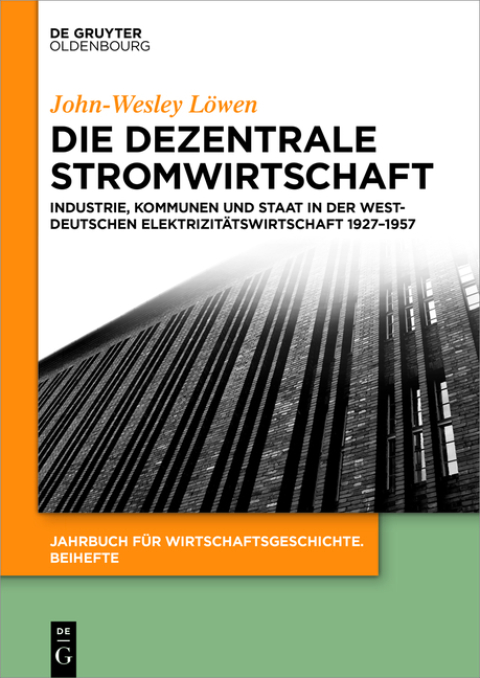 Cover image for book Die dezentrale Stromwirtschaft
