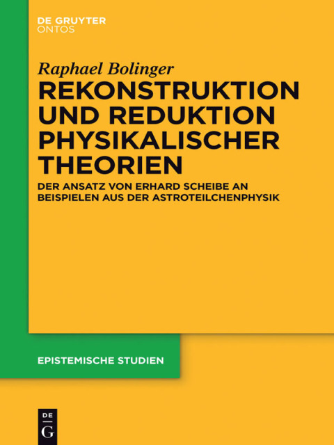 Cover image for book Rekonstruktion und Reduktion physikalischer Theorien