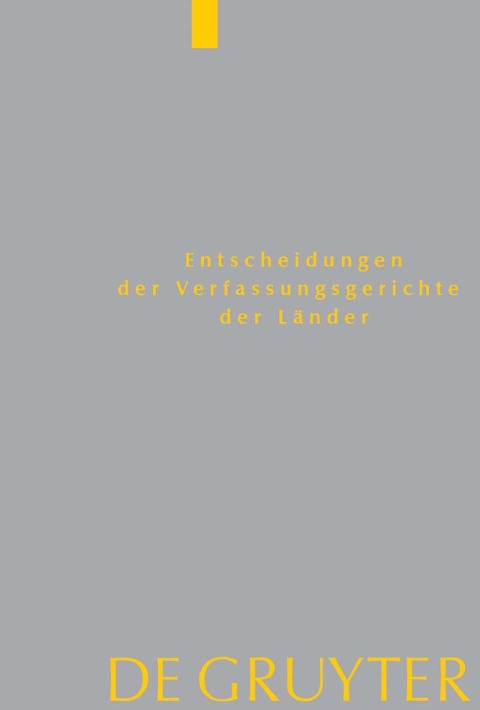 Cover image for book Baden-Württemberg, Berlin, Brandenburg, Bremen, Hamburg, Hessen, Mecklenburg-Vorpommern, Niedersachsen, Saarland, Sachsen, Sachsen-Anhalt, Schleswig-Holstein, Thüringen
